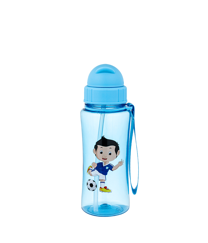 460ml bebas BPA, tahan jatuh, tahan lasak, bersih dan kalis habuk, mudah dibawa Botol Tritan Kids