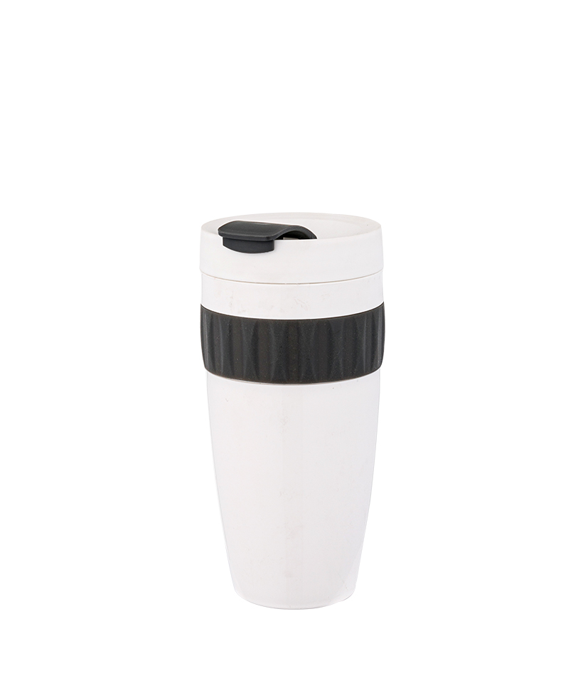 415ml Food Grade PP Flip Top Coffee Mug